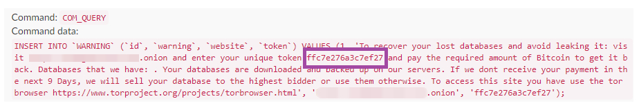 黑客在暗网拍卖网站上出售超过25万个MySQL数据库插图2 黑客在暗网拍卖网站上出售超过25万个MySQL数据库插图2