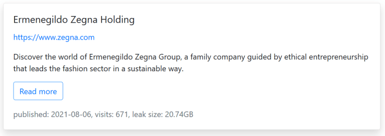 Zegna