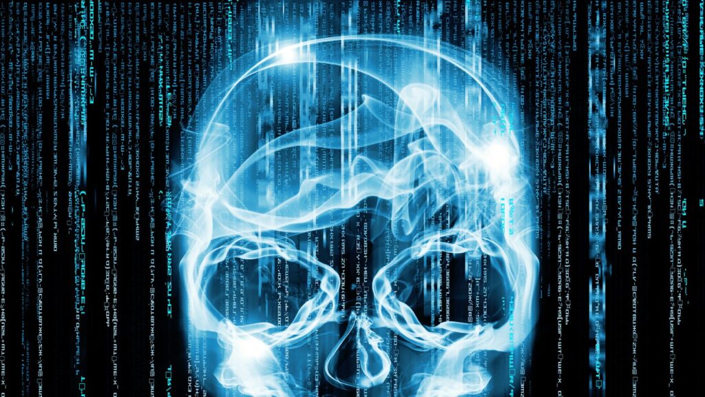 cyber skull