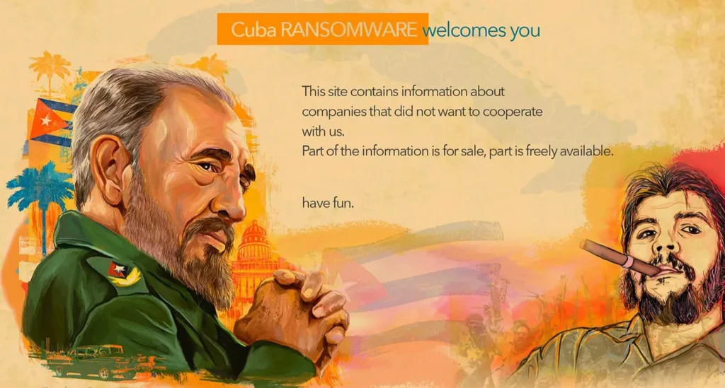 cuba ransomware